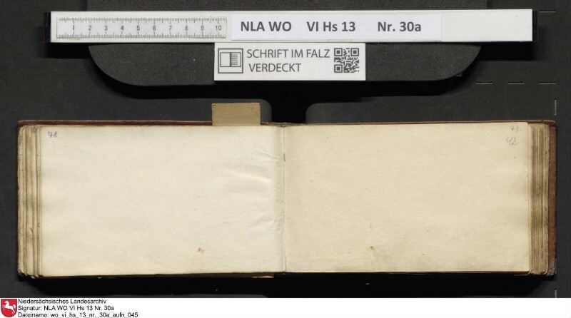 Stammbuch des U. J. Schrader aus Hannover