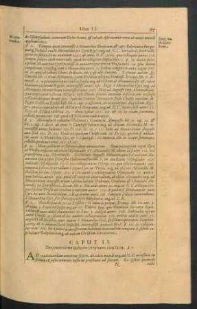 Caput II. De connexione Historiae prophanae cum sacra.