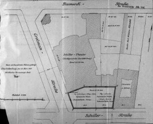 Lageplan (145.), 27. März 1907