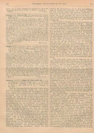 293-295 [Rezension] Seeberg, Reinhold, Lehrbuch der Dogmengeschichte. III. u. IV. Band. 2. u. 3., durchweg neu ausgearb. Aufl