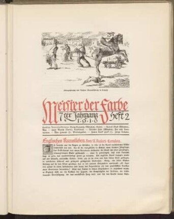 Englisches Kunstleben.