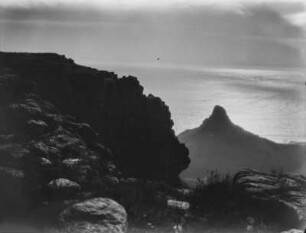 Lion’s Head : Blick auf den markanten Felsen "Lion’s Head" am Stadtrand von Kapstadt