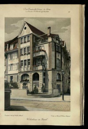 Wohnhaus in Basel.