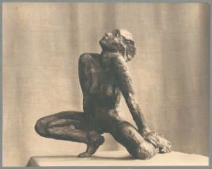 Hockende, 1926, Bronze