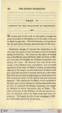 Account of the Followers of Choitunyu