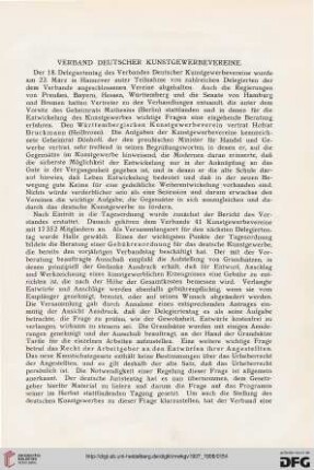 Verband Deutscher Kunstgewerbevereine