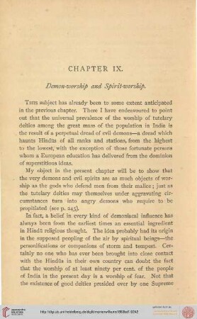 Demon-Worship and Spirit-Worship