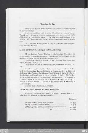 Chemins de Fer