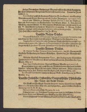 Teutsche Rechts-Bücher.