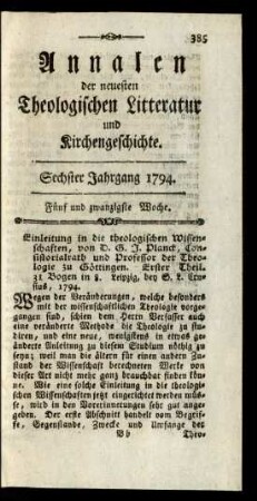 Fünf und zwanzigste Woche