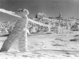 Reifträgerbaude in der DDR-Wintersportregion Hala Szrenicka im Polnischen Riesengebirge
