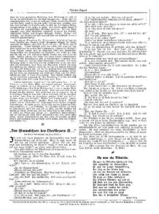 Sie war ein Blümlein : [Beilage zur "Arbeiter-Jugend"]