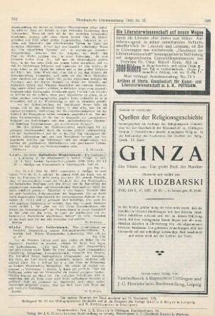 527 [Rezension] Glebe, Karl, Lutherabende. Eine Handreichung zur festlichen Ausgestaltung unserer Reformationsgedenkfeiern. 2., bereich. Aufl