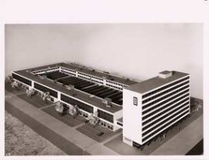 Graphisches Zentrum, Berlin: Modellansicht