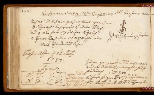 Eintrag (Marburg (Lahn-Athen), 08.03.1780 / 1823)