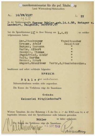 Bühler, Kaspar