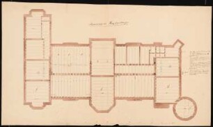 Schloss Schlemmin: Grundriss