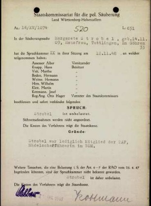 Strobel, Margarete