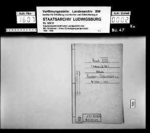 Band XXI, Blatt 5702-5943
