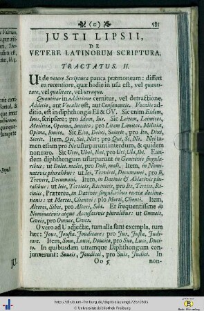 De vetere Latinorum scriptura.