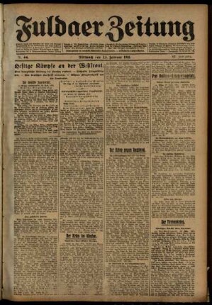 Ausgabe vom Mittwoch, den 23. Februar 1916.