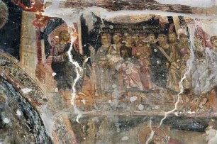 Christus belehrt die Apostel