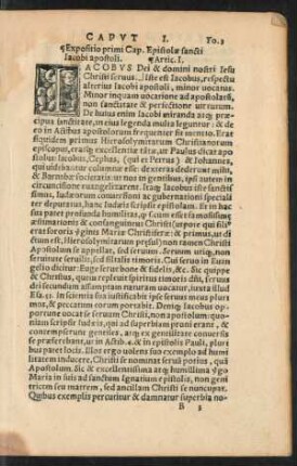 Expositio ... Epistolae sancti Iacobi apostoli.
