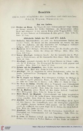 Gemälde (Nr. 2707 - 2857)