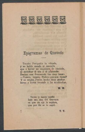 Epígramas de Quevedo