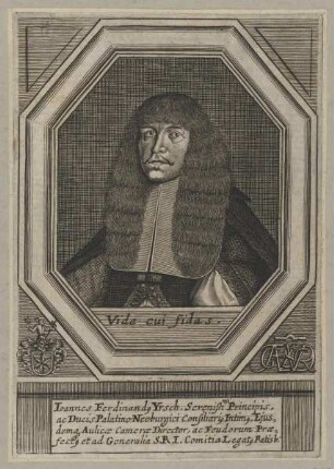 Bildnis des Ioannes Ferdinand Yrsch
