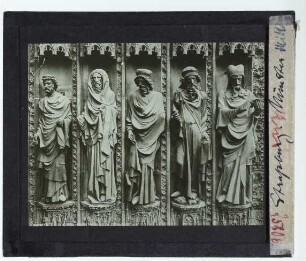Straßburg, Münster : Gewändefiguren