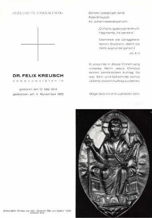 Kreusch, Felix (Dr.)