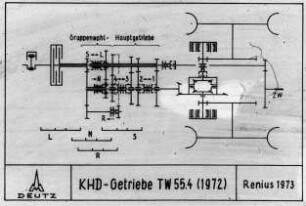 KHD-Getriebe TW 55.4 (1972)