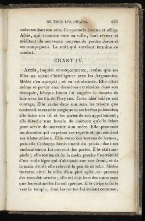 Chant IV