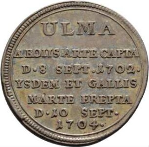 Medaille, 1704
