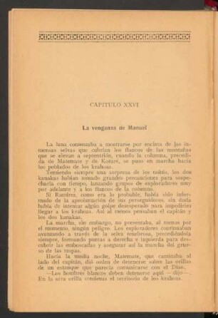 Capítulo XXVI - La venganza de Manuel