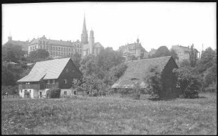 Löbau. Bürgerschule, Nicolaikirche, Wendische Kirche