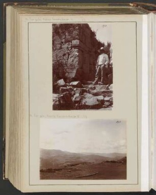 [Das Thor von aussen gesehen westlicher Pfeiler, lt. Photoliste Uhle]