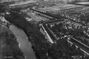 Gradierwerk in Bad Dürrenberg : Blickrichtung Nordosten