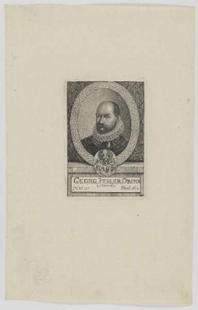Bildnis des Georg Pesler