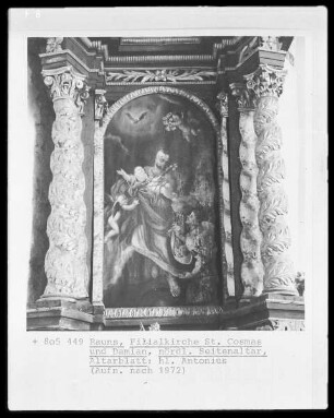 Der heilige Antonius von Padua