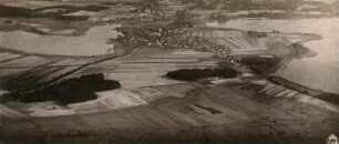 Wünsdorf. Strecke Berlin-Dresden. Luftbildschrägaufnahme