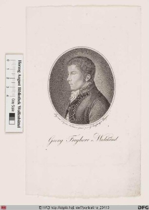 Bildnis Georg Christian Gottlieb Wedekind (1809 Frhr. von)