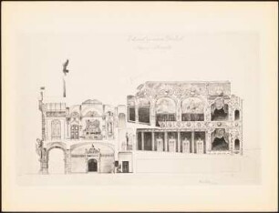 Theater: Längsschnitt (aus: Drucke von Seminararbeiten der Königlich Technischen Hochschule Berlin, Bd. I)