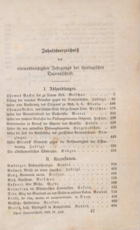 715-716 Inhaltsverzeichnis