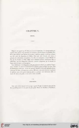 Chapitre V: Sérail