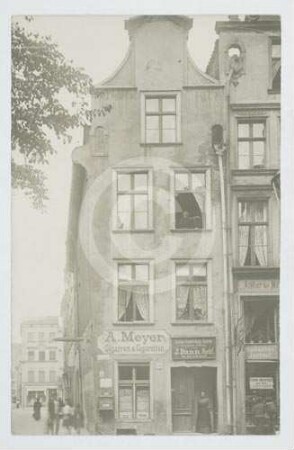 Bürgerhaus Jopengasse 58 in Danzig