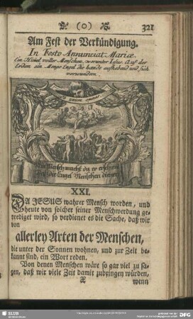 XXI. Allerley Arten der Menschen