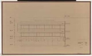 Physikalische Institute der Universität Köln: Theoretische Physik Fassade Nord, 1:50