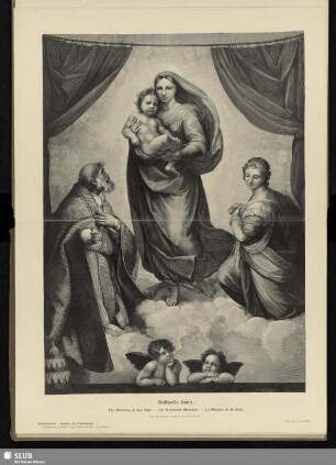 Raffaello Santi. Die Sixtinische Madonna